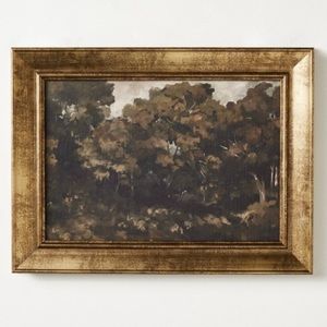 Studio McGee Gold Framed Forest Art